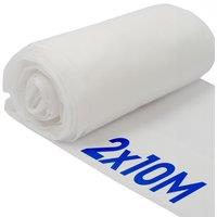 Harbour Housewares 30gsm Plant Fleece Frost Protection - 2M x 10M Coverage (1 Roll) in White