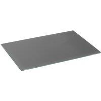 Harbour Housewares Glass Chopping Board - 40 x 30cm Kitchen Cutting Board for Food Prep in Grey | Size: 40 x 30 cm