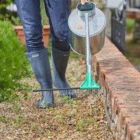 Marco Paul Adjustable Weed & Feed Watering Can Nozzle Watering Can Sprinkler Rose in Green