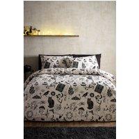 Catherine Lansfield Enchanted Witchcraft Duvet Cover Set in Black | Size: Single