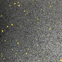 Ark Mat Interlocking Rubber Gym Mat 1m x 1m - Yellow - 10mm in Black