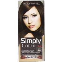 Simply Colour Permanent Hair Dye - Natural Dark Brown (3.0)