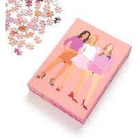 Bored Sheep Shop Novelty Movie 500pcs Jigsaw Puzzle - Mean Girls - The Plastics in Pink | Size: 500 Pieces
