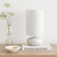 Voltico Pebble Table Lamp Assorted Colours in Cream