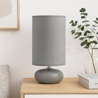 Voltico Pebble Table Lamp Assorted Colours in Grey
