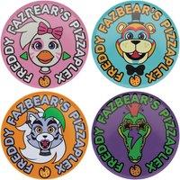 Five Nights At Freddy's Printed Metal Drinks Coasters