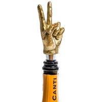 Gifts Direct 2 U Peace Hand Anitque Gold Novelty Bottle Stopper