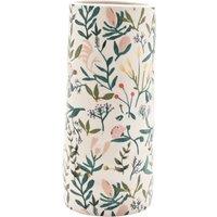 Hestia Tall Floral Vase in White