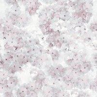 Muriva Apple Blossom Wallpaper in Rose