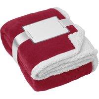MidOcean Zermatt Coral Fleece Blanket in Burgundy