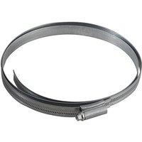 Jubilee Zinc Plated Hose Clip in Metallic Silver