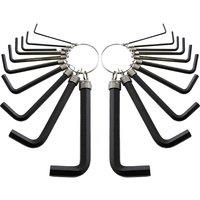 Amtech Hex Key Set & Keyring 20pk