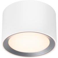 Nordlux Landonsmar Ceiling Light White Metal LED IP44 2700-6500k Mains