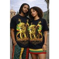 JTAPHRIQUE Heritage Graphic T-Shirt in Black | Size: Large