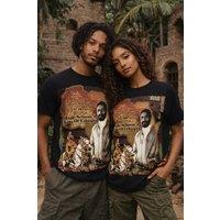 JTAPHRIQUE Heritage Graphic T-Shirt in Black | Size: Medium
