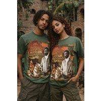 JTAPHRIQUE Heritage Graphic T-Shirt in Green | Size: XL
