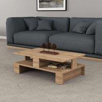 Decortie Mansu' Modern Coffee Table Multipurpose 27.5cm in Natural | Size: 1 Pack