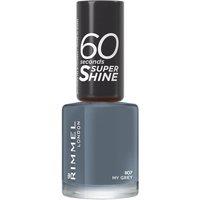 Rimmel London Rita Ora 60 Seconds Nail Polish in My Grey | Size: 8ml