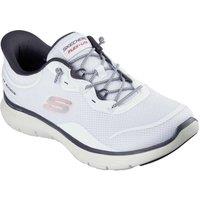 Skechers Women's Flex Appeal 5.0 Easy Breezy Trainer in White | Size: 5