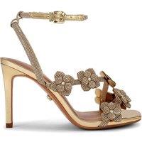 Carvela Women's 'Petalo Sandal' Heels in Gold | Size: 5