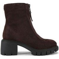 Carvela Women's 'Ignite Zip' Suede Boots in Brown | Size: 7