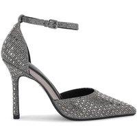 KG Kurt Geiger Women's 'Fleur Court' Heels in Silver | Size: 3