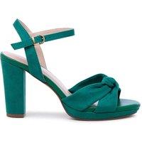 Paradox London Women's 'Lani' Platform Sandals in Emerald | Size: 8
