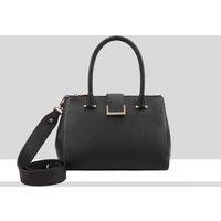 Paul Costelloe Women's Miami Leather Shoulder Bag in Jet Black