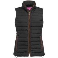 Brook Taverner Women's Madison Quilted Gilet in Black | Size: XS