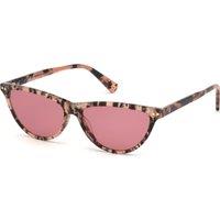 Web Eyewear Women's WE0264-5555S Sunglasses in Red