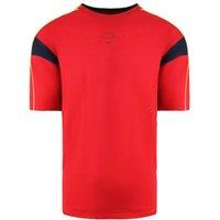 Nike Men's Team Short Sleeve Top Crew Neck Red Football T-Shirt | Size: 2XL