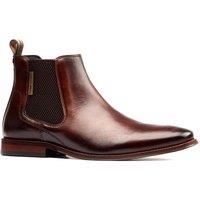 Base London Men's Sikes Chelsea Boot in Brown | Size: 8