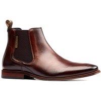 Base London Men's Sikes Chelsea Boot in Brown | Size: 9