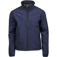 TEE JAYS Men's Performance Softshell Jacket in Navy | Size: Small
