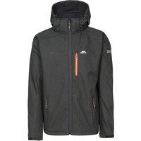 Trespass Men's Desmond TP75 Softshell Jacket in Black | Size: 2XS