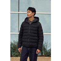 Animal Men's 'Light Cloud Cosi' Water Resistant Thermal Tested Warm Padded Jacket in Black | Size: Medium