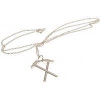West Ham United FC Men's Crest Necklace & Pendant in Silver