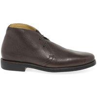 Anatomic & Co Men's 'Londrina' Formal Leather Chukka Boots in Dark Brown | Size: 8