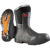 Dunlop Men's Snugboot Heavy Duty Calf Full Safety in Charcoal | Size: 10