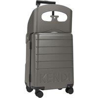 Kendi Ride On Cabin Suitcase with Built In Seat for Kids & Adults Premium UK Designed Luggage in Grey