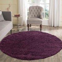 Desire Rugs Modern Elegant Soft Shaggy Rug for Living Rooms - Stylish Area Rugs in Violet | Size: 120 cm x 170 cm