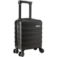 Cabin Max Anode 24L Hard Shell Underseat Small Suitcase - 40x30x20 cm in Jet Black | Size: 40 x 30 x 20 cm