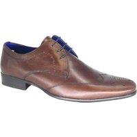 Thomas Crick Men's Leather Lace Up Formal Shoes in Brown | Size: 6