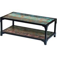Berkfield Home Coffee Table Solid Reclaimed Wood