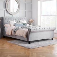 Birlea Opulence Bed in Grey | Size: Double