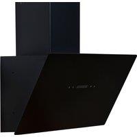 SIA 60cm Black Angled Cooker Hood Kitchen Extractor Fan - TAG60BL