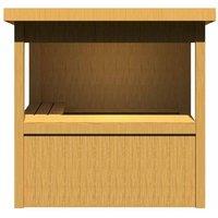 Shires Little Shopper Little House - L119 x W119 x H140.9 cm in Light Brown