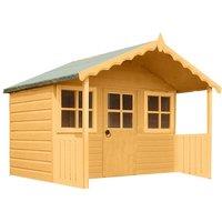Shires Stork Playhouse Kid's Wendy House in Brown