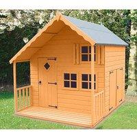 Shires Crib Playhouse Kid's Wendy House in Brown