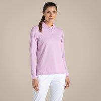 Craghoppers Women's NosiLife Thornbury Insect-Repellent Long Sleeved Golf Polo Shirt in Lilac | Size: 12